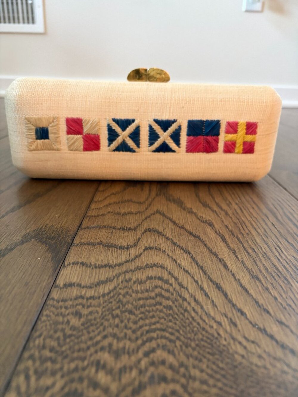Nautical Clutch by Poolside - Brand New Sample Bag